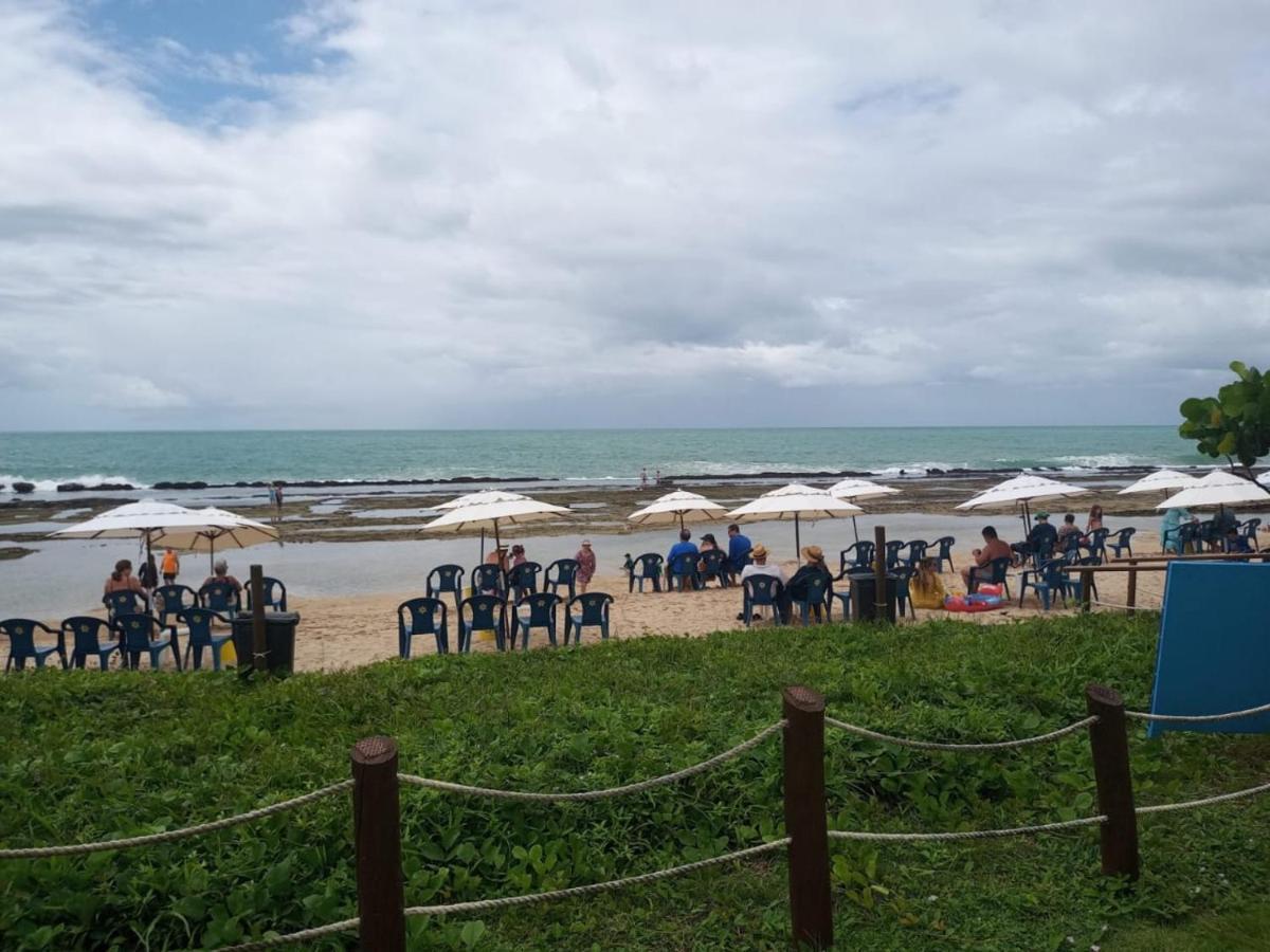 Estudio Marulhos, Varanda Com Vista De Mar E Parque Aquatico, A Beira-Mar Mar De Muro Alto, Com Wi-Fi, Restaurante, Estacionamento E A 10' De Pôrto das Galinhas 외부 사진
